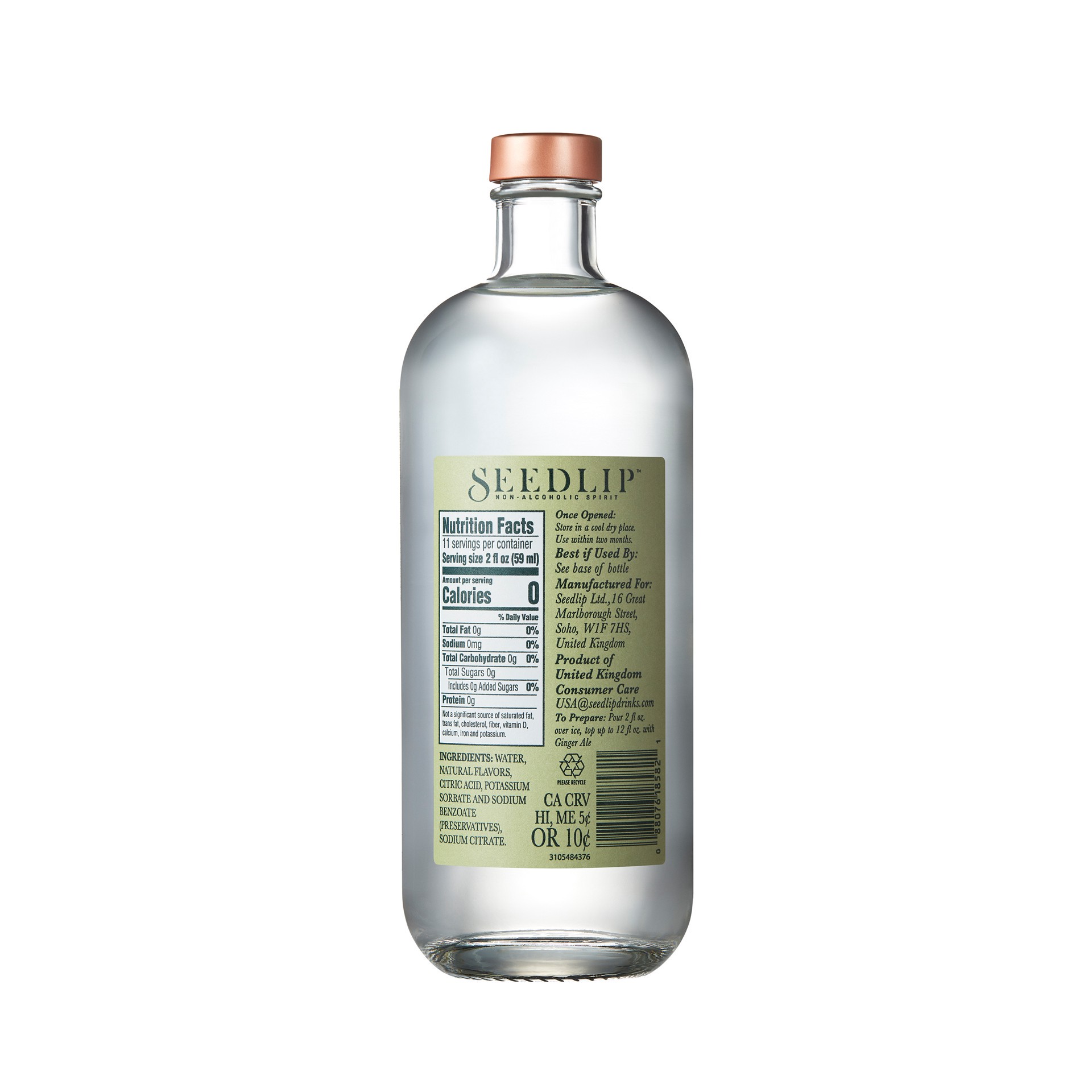 slide 8 of 8, Seedlip Na Garden Herbal 700 Ml, 700 ml