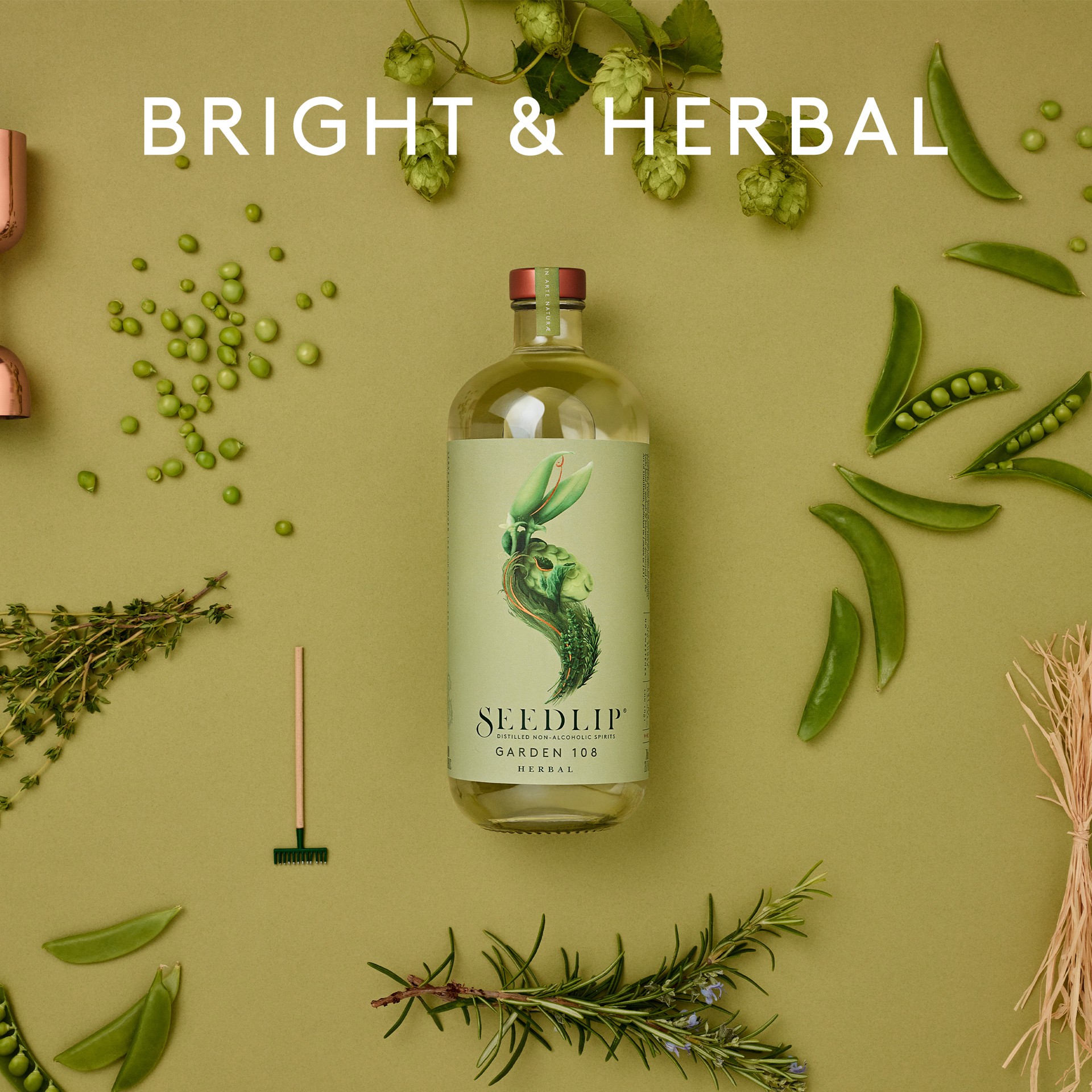 slide 7 of 8, Seedlip Na Garden Herbal 700 Ml, 700 ml
