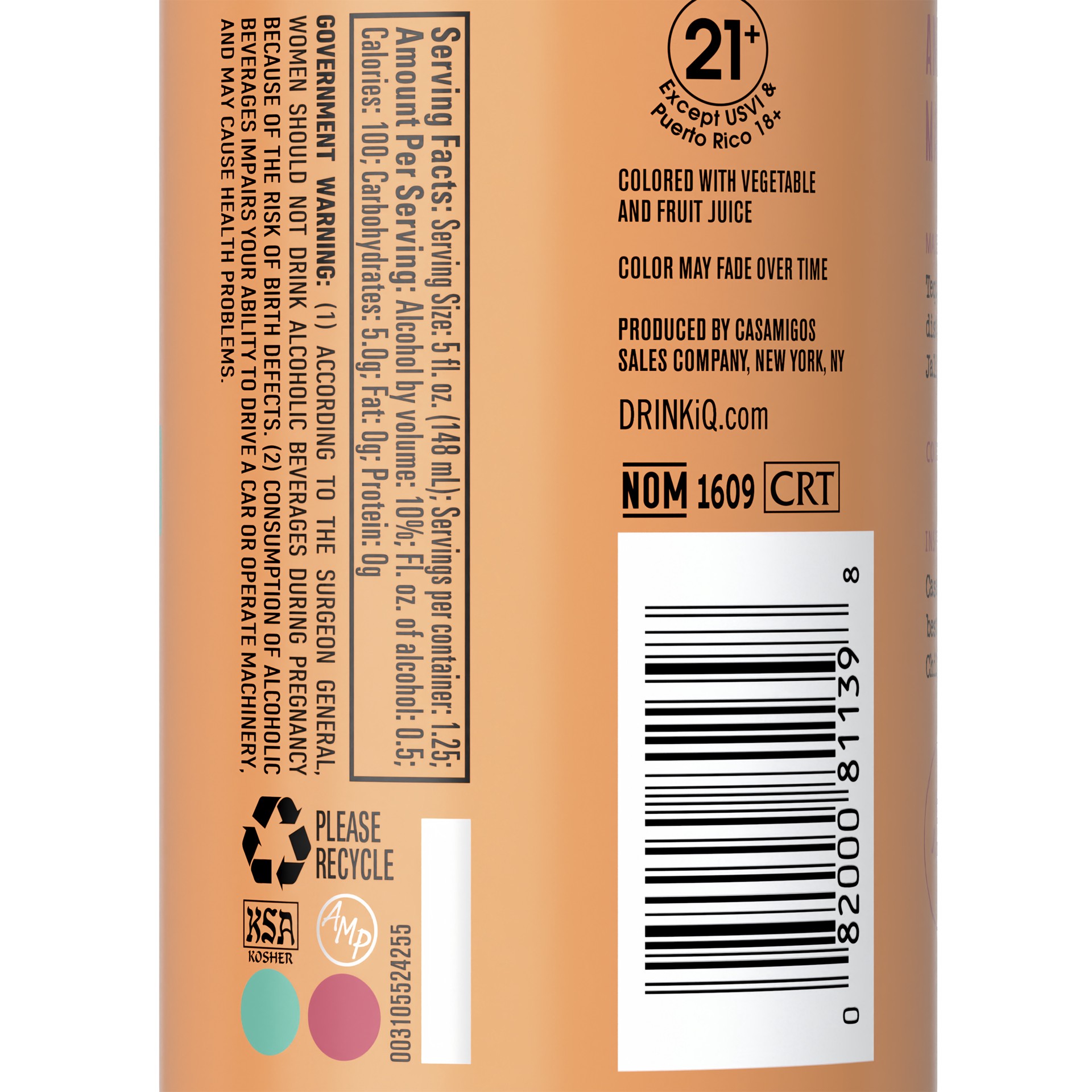 slide 3 of 4, Casamigos Margarita Guava & Hibiscus, 200 mL Can, 200 ml