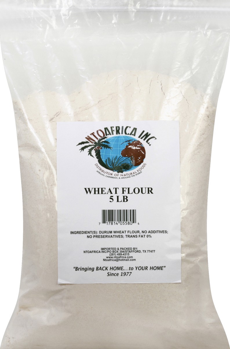 slide 5 of 6, NTOAfrica Wheat Flour 5 lb, 5 lb