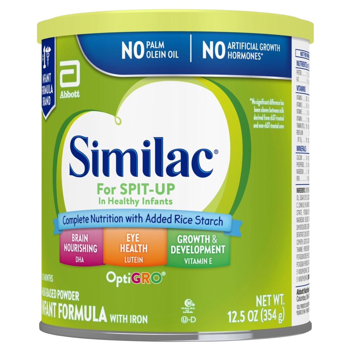 slide 2 of 8, Similac Milk-Based Powder For Spit-Up Infant Formula with Iron 12 oz, 12 oz