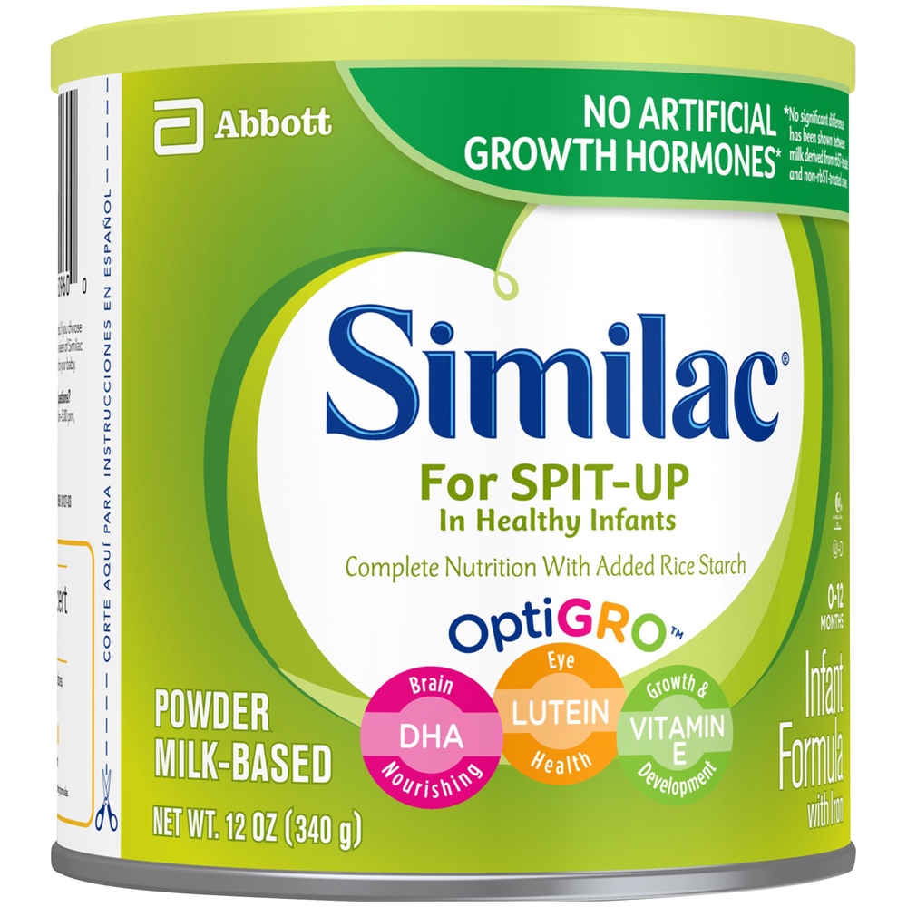 slide 2 of 8, Similac for Spit-Up Infant Formula Powder, 12 oz