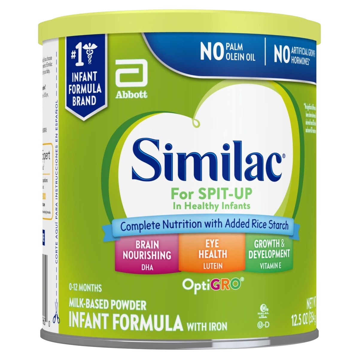 slide 6 of 8, Similac Milk-Based Powder For Spit-Up Infant Formula with Iron 12 oz, 12 oz
