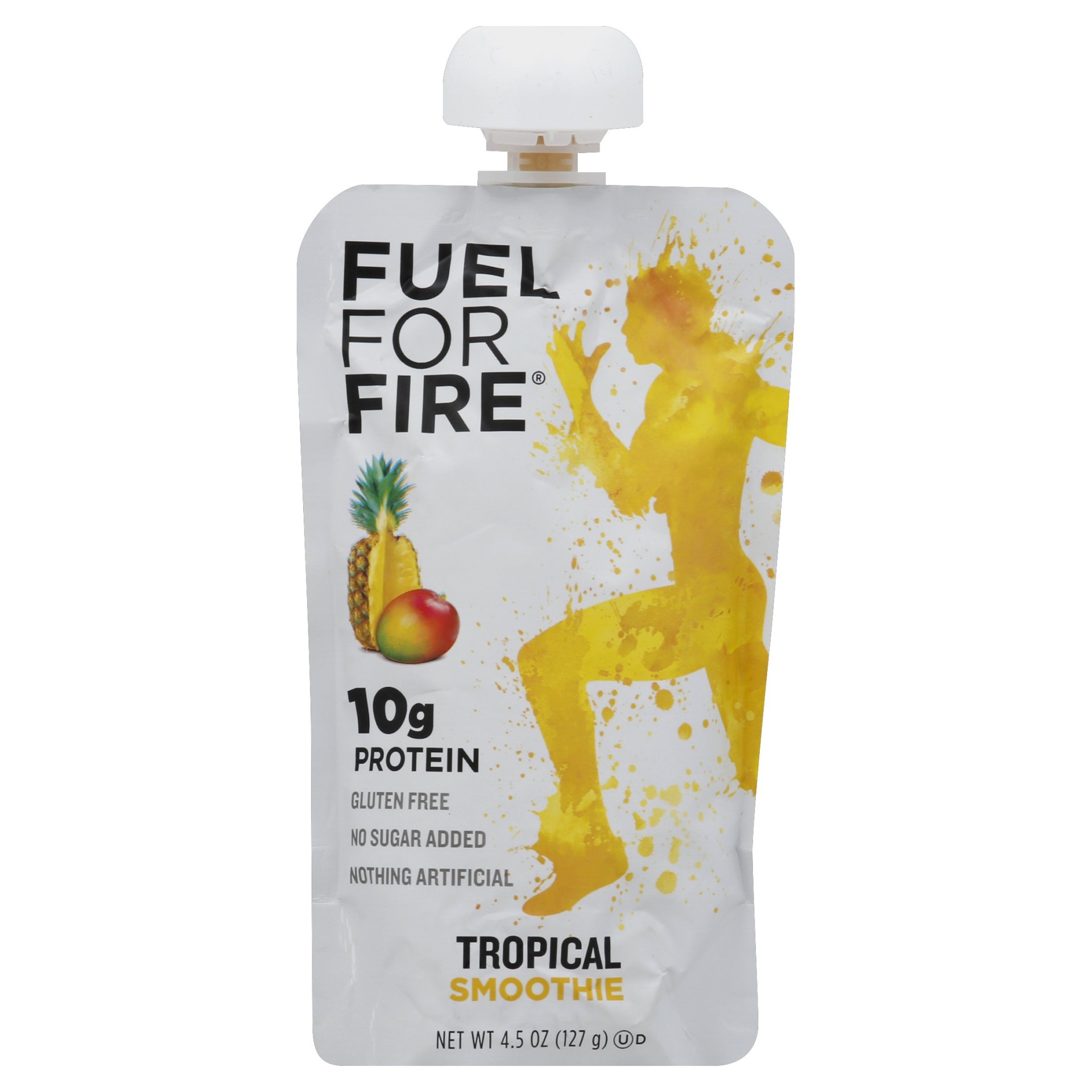 slide 1 of 1, Fuel For Fire Fruit & Protein Fuel Pack - Tropical, 4.5 oz
