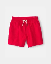 Carter's Boys Twill Shorts - Red - Size 4
