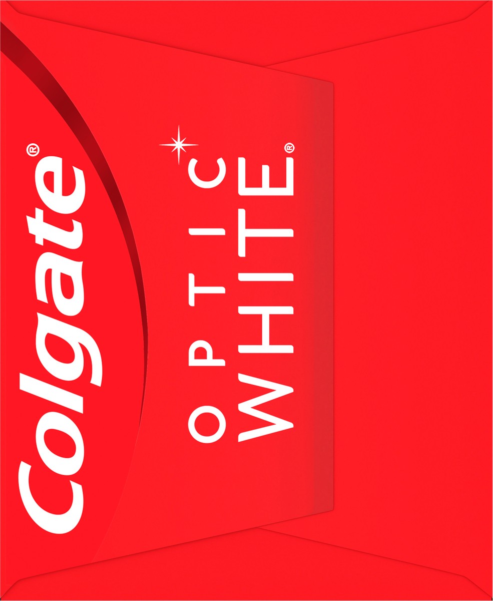 slide 3 of 7, Colgate Optic White Stain Fighter Stain Removal Toothpaste, Fresh Mint Gel, 4.2 Oz, 4.2 oz