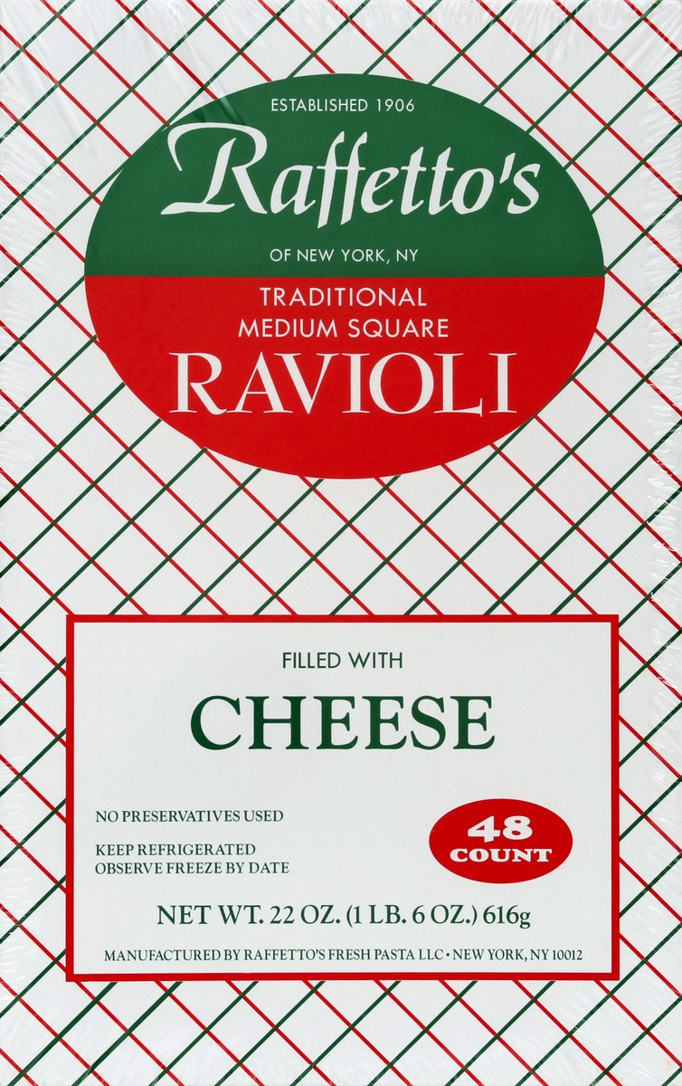 slide 1 of 4, Raffettos Ravioli 48 ea, 48 ct