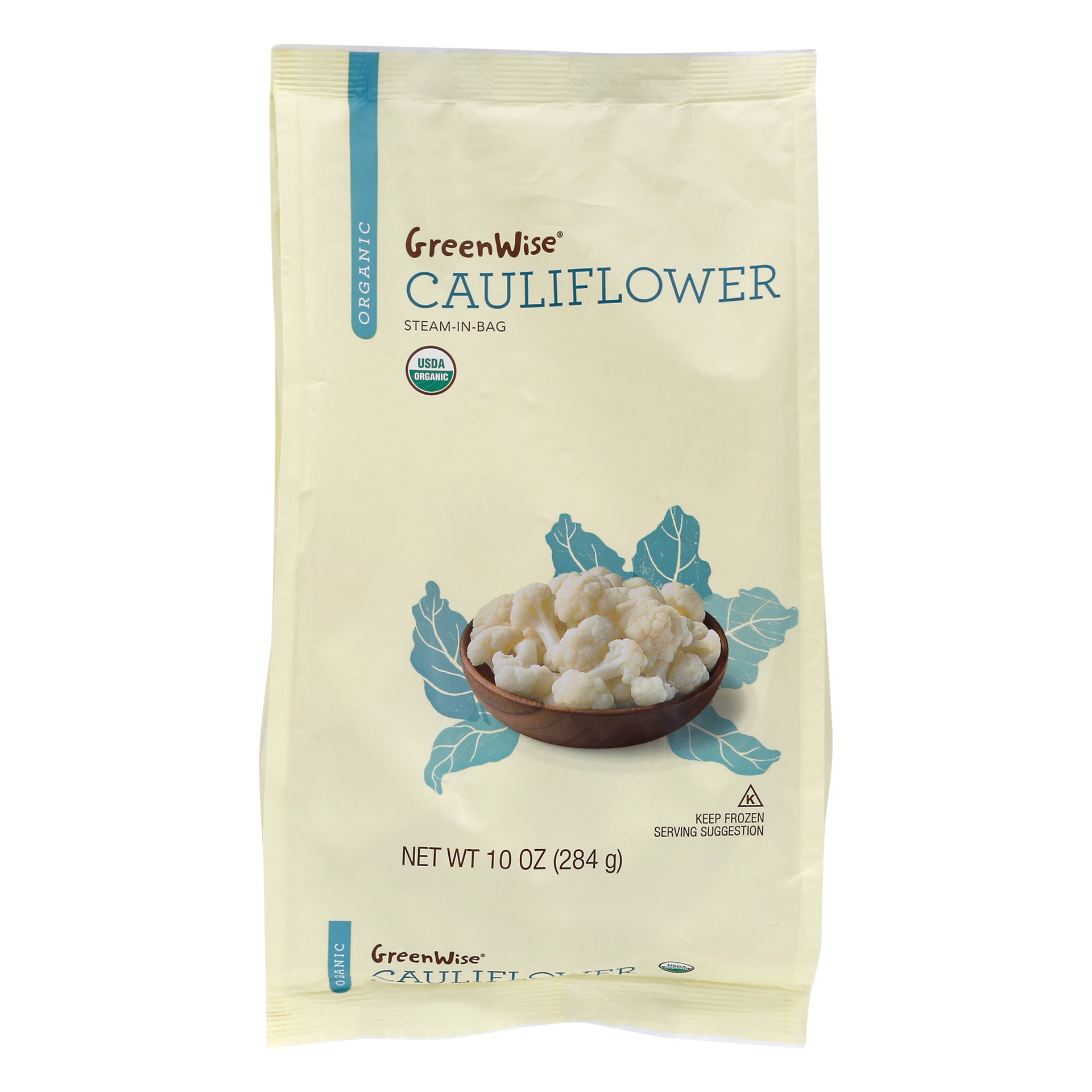 slide 1 of 1, GreenWise Organic Cauliflower, 10 oz