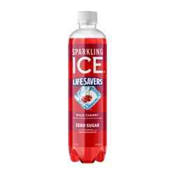 Sparkling Ice Life Savers Wild Cherry 17oz