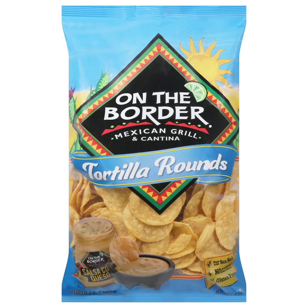 On The Border Tortilla Rounds Tortilla Chips 11.5 oz Shipt