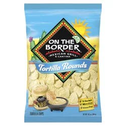 On The Border 10.5 oz On The Border Tortilla Rounds Chips