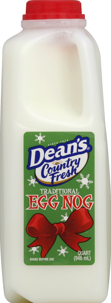 slide 2 of 5, Dean's Egg Nog 1 qt, 1 qt