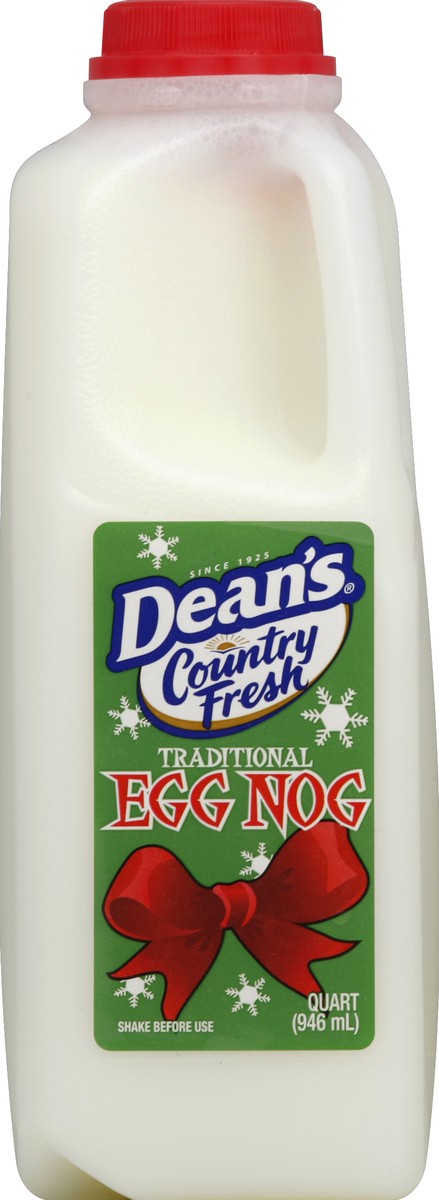 slide 1 of 5, Dean's Egg Nog 1 qt, 1 qt