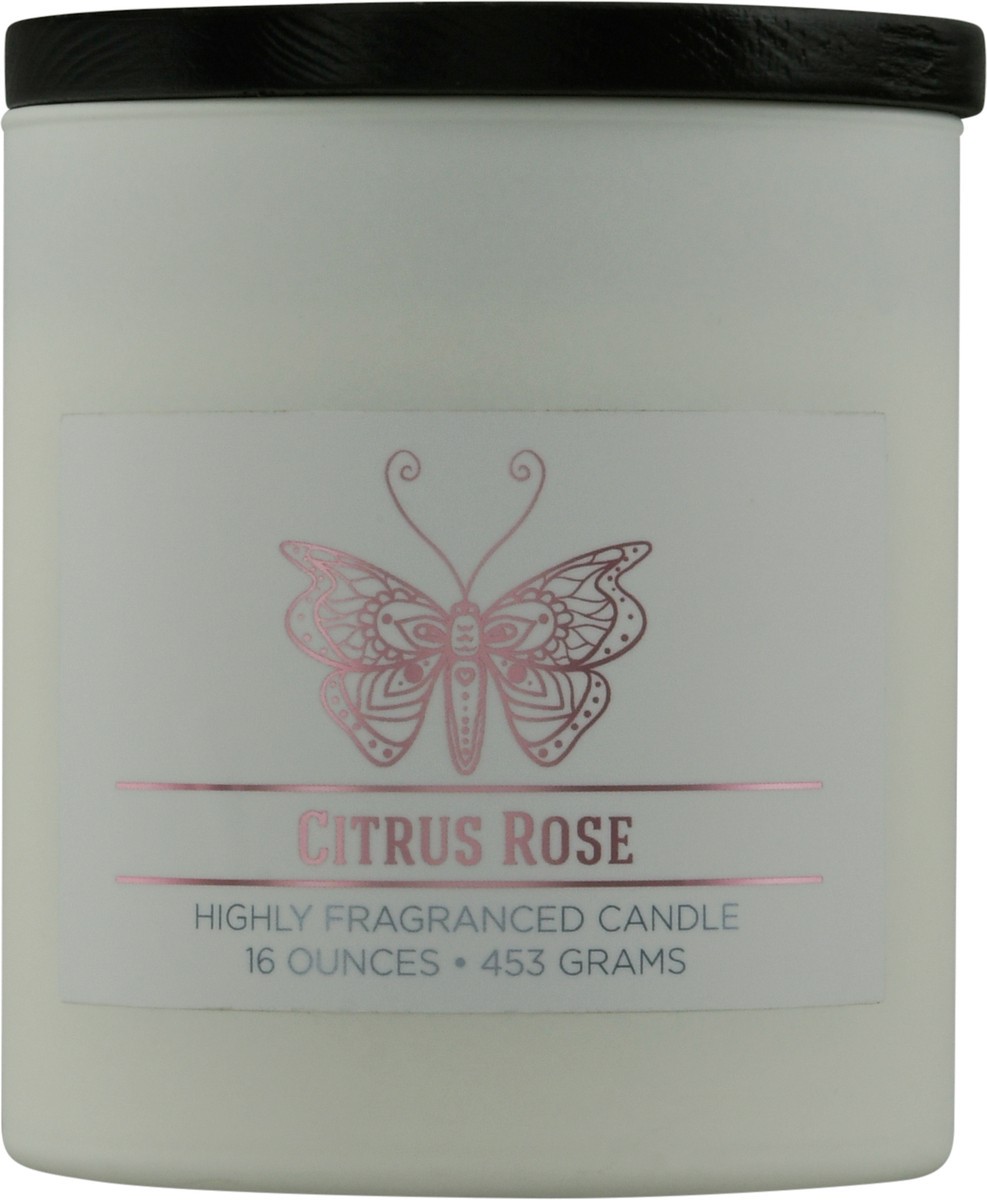 slide 4 of 10, MVP Group Citrus Rose Candle 1 ea, 1 ct