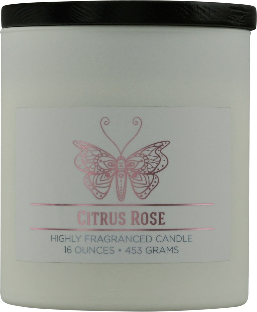 slide 1 of 10, MVP Group Citrus Rose Candle 1 ea, 1 ct