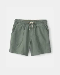 Carter's Boys Twill Shorts - Green Olive Size 5
