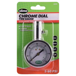 Slime Tire Gauge, Brass