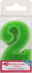 Betty Crocker Premium Numeral Candle