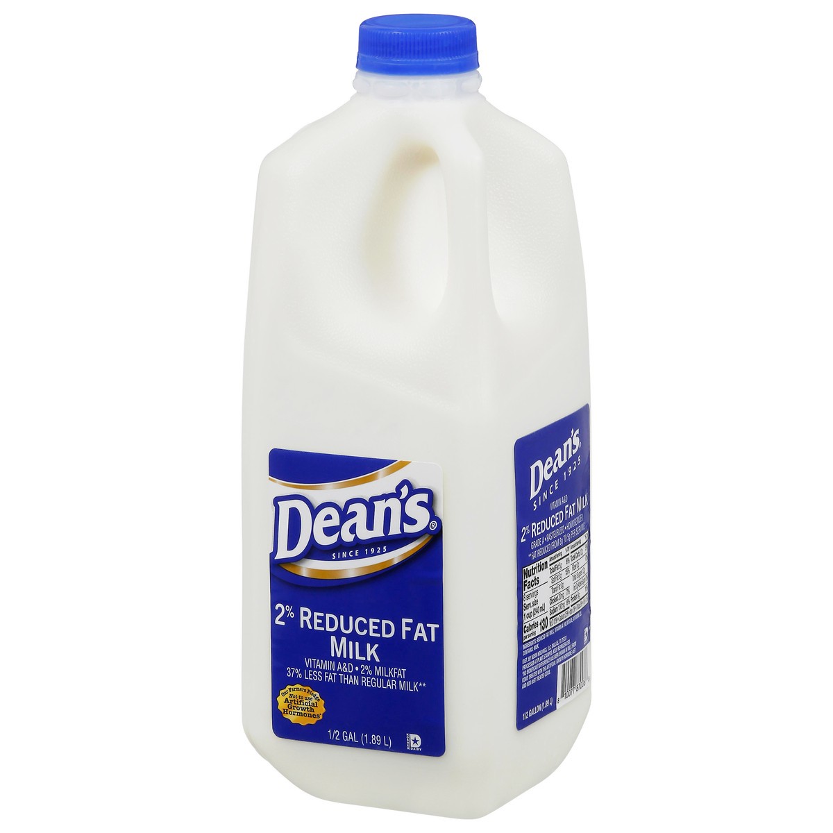 slide 3 of 9, Dean's 2% Reduced Fat Milk, 64 fl oz