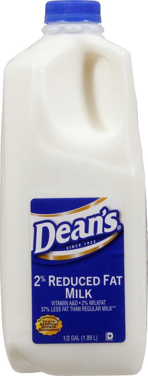 slide 6 of 9, Dean's 2% Reduced Fat Milk, 64 fl oz