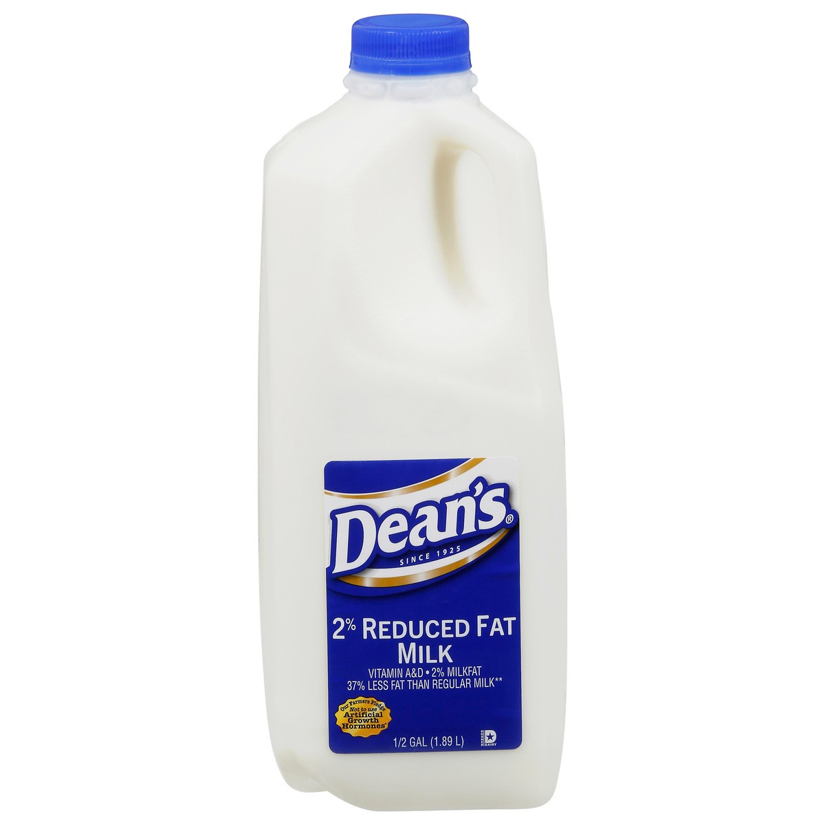 slide 1 of 9, Dean's 2% Reduced Fat Milk, 64 fl oz
