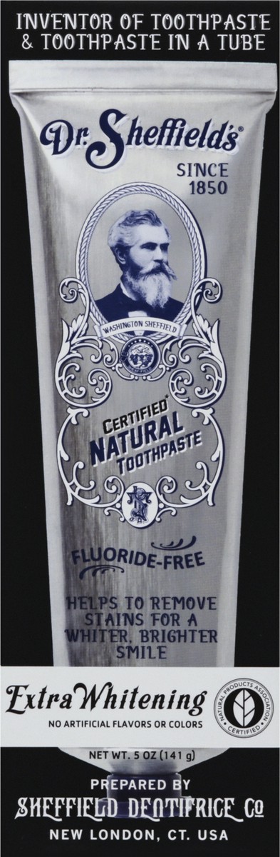 slide 8 of 9, Dr. Sheffields Toothpaste 5 oz, 5 oz