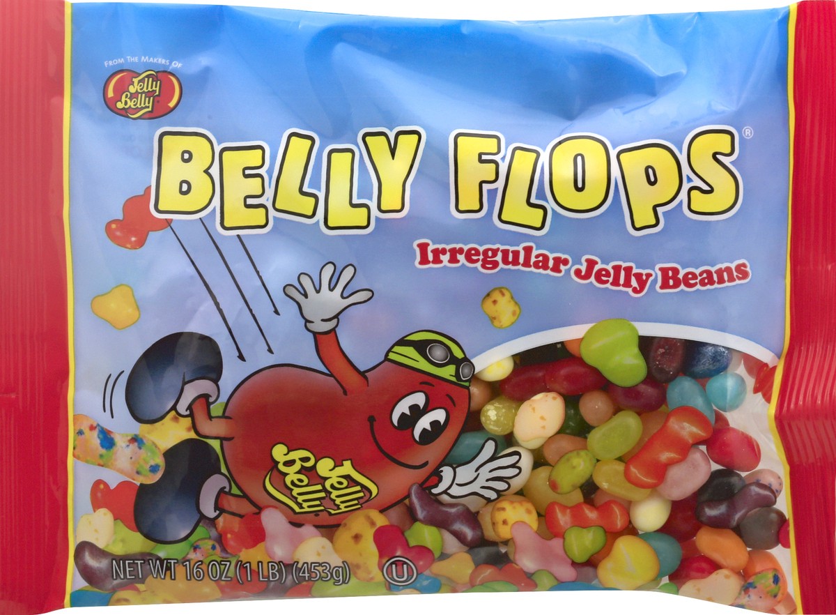 slide 7 of 8, Jelly Belly Belly Flops Jelly Beans, 1 lb Bag, 16 oz