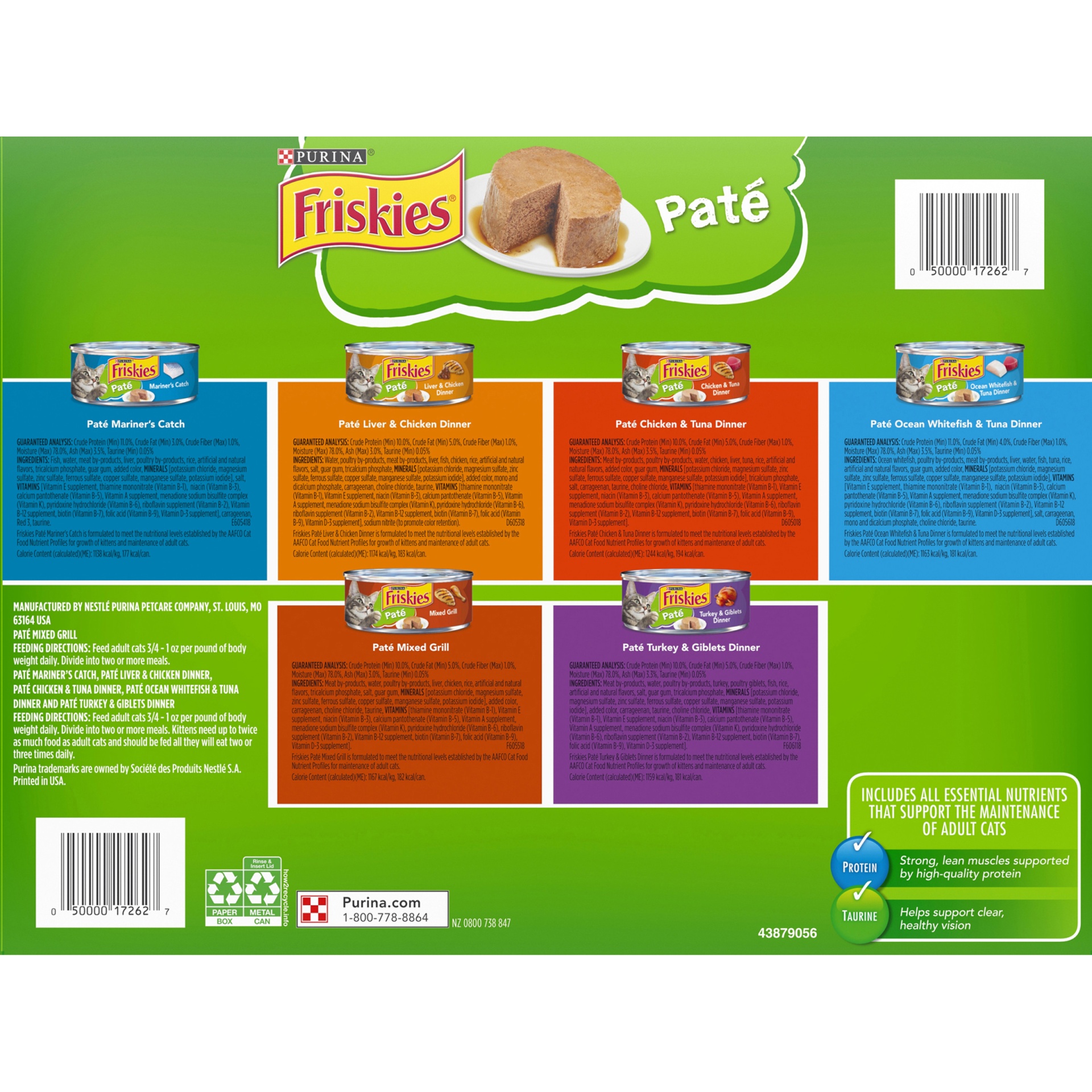 slide 3 of 9, Friskies Cat Food Variety Pack, 