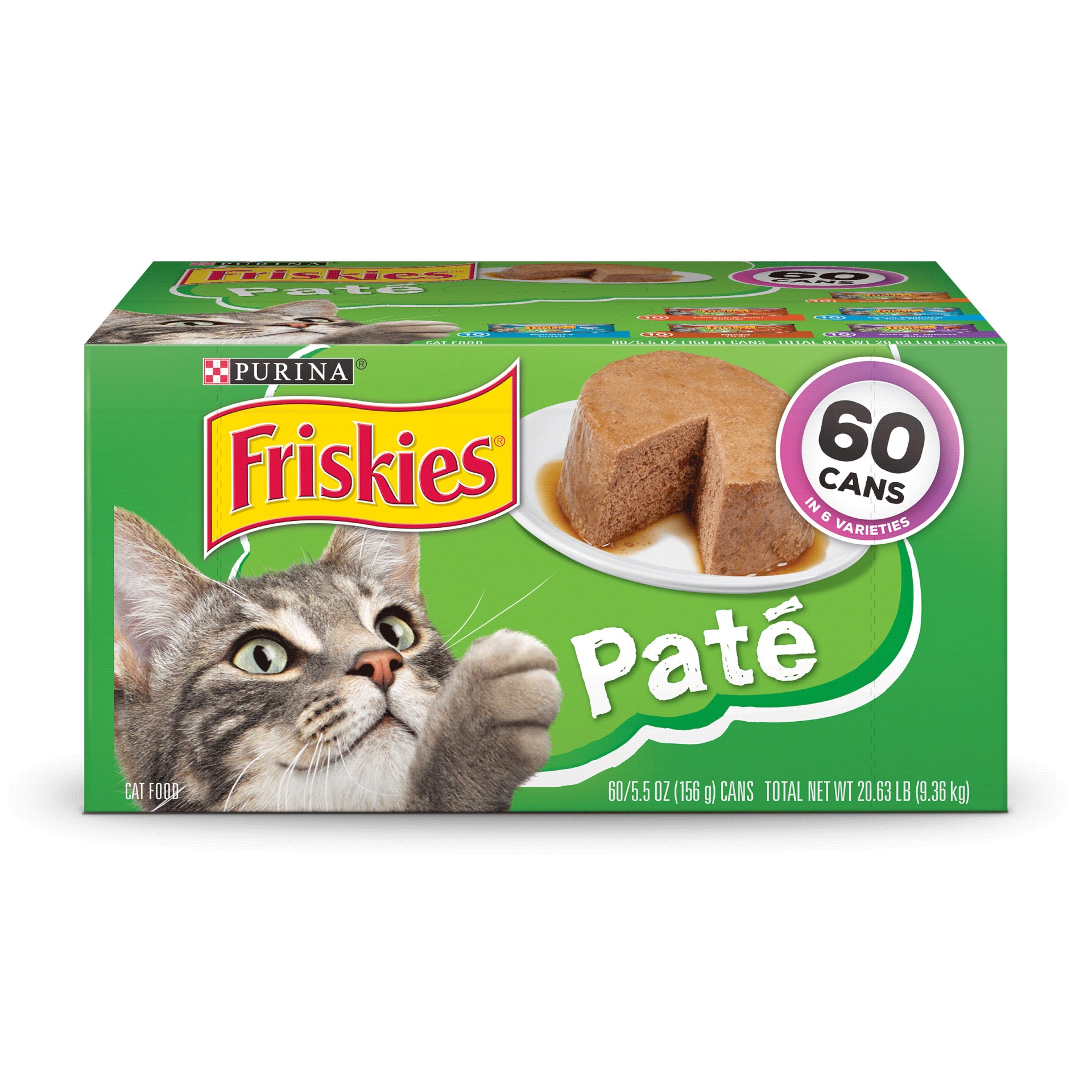 slide 1 of 9, Friskies Cat Food Variety Pack, 