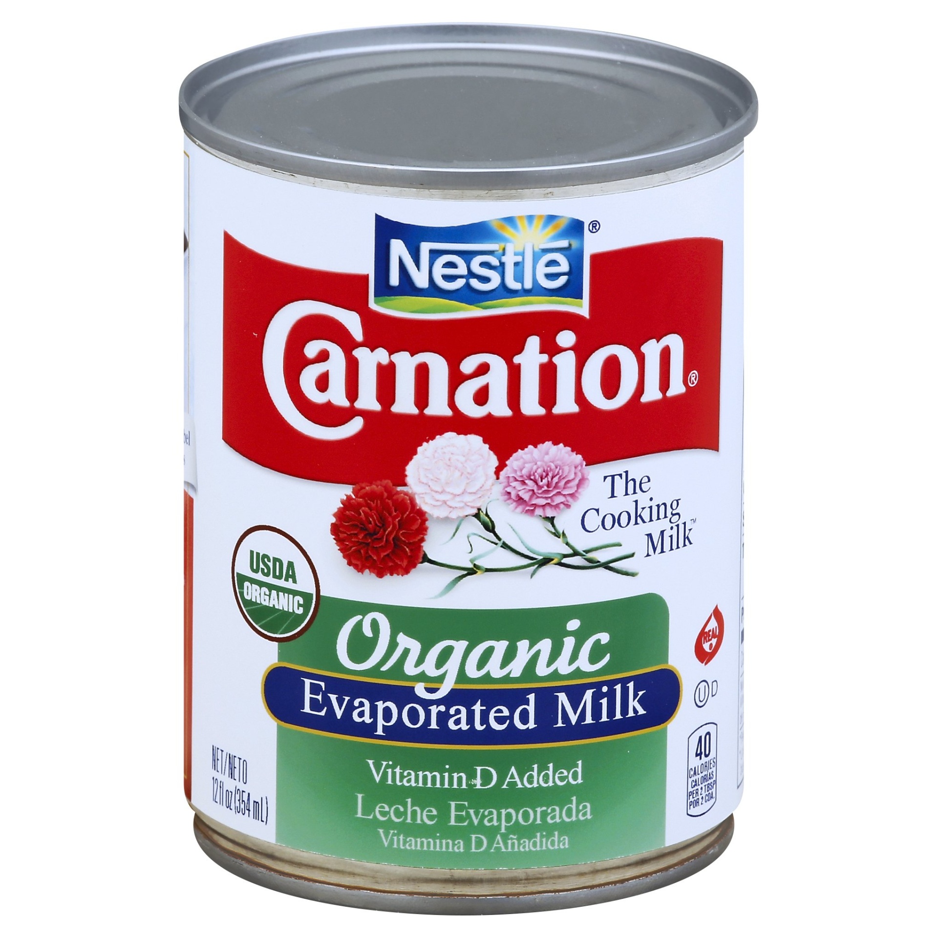 slide 1 of 6, Carnation Organic Evaporated Milk, 12 fl oz