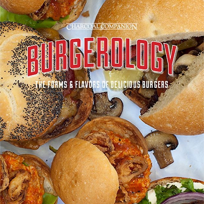 slide 2 of 4, Charcoal Companion 3-in-1 Burger Press with Burgerology Book, 1 ct