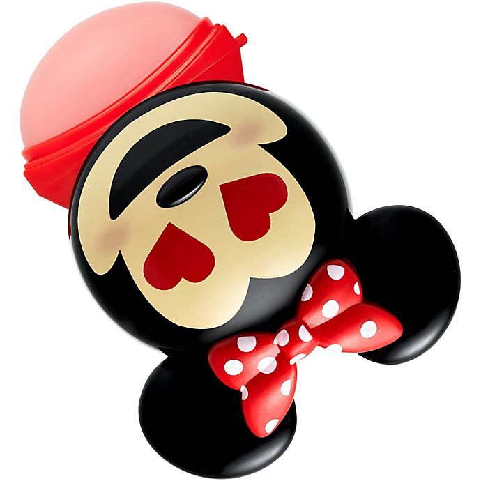 slide 4 of 5, Lip Smacker Disney Emoji Lip Balm, Minnie #StrawberryLe-Bow-nade, 0.26 oz