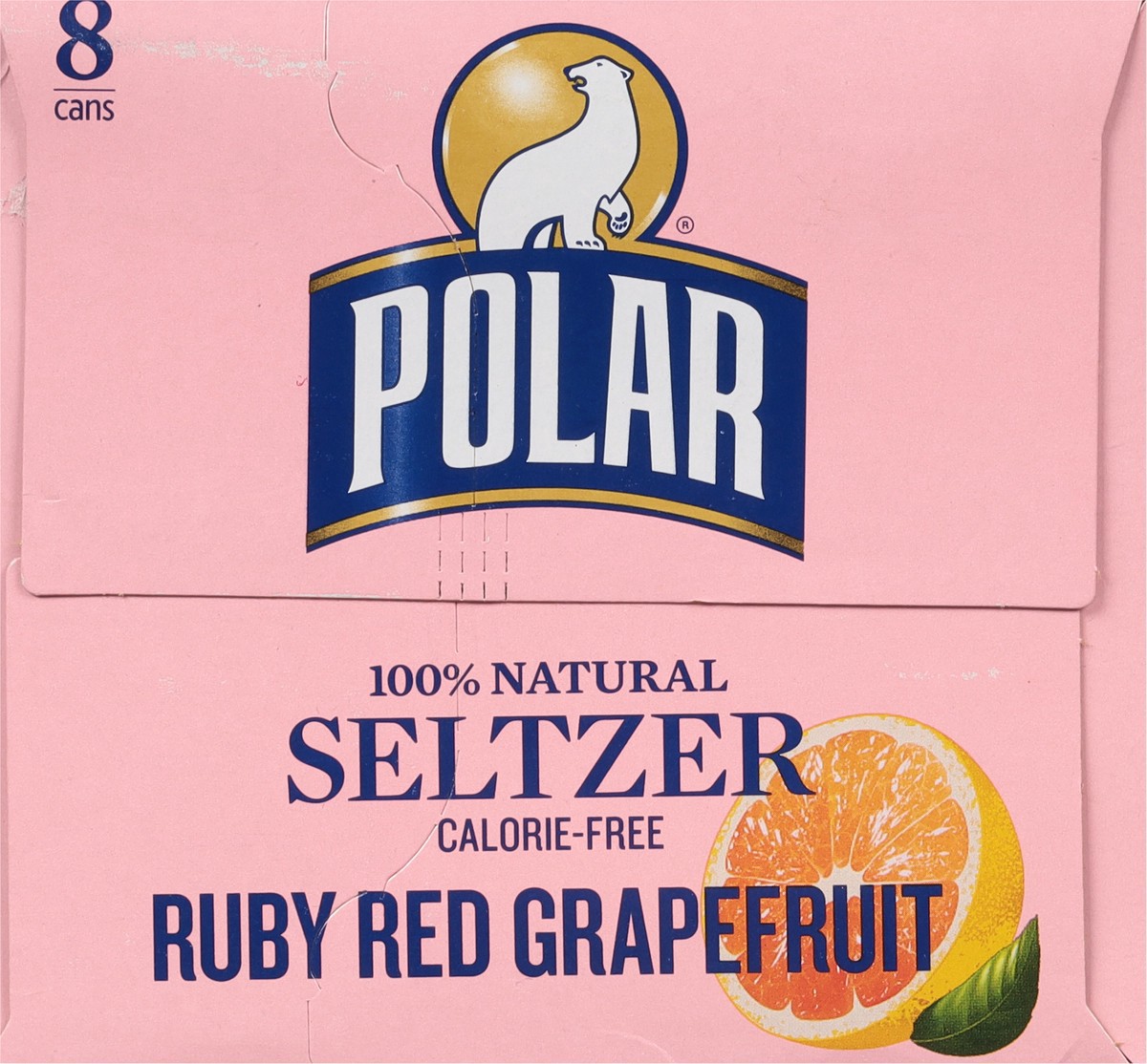 slide 9 of 9, Polar Seltzer - 8pk 12oz - Ruby Red Grapefruit, 8 ct; 12 oz