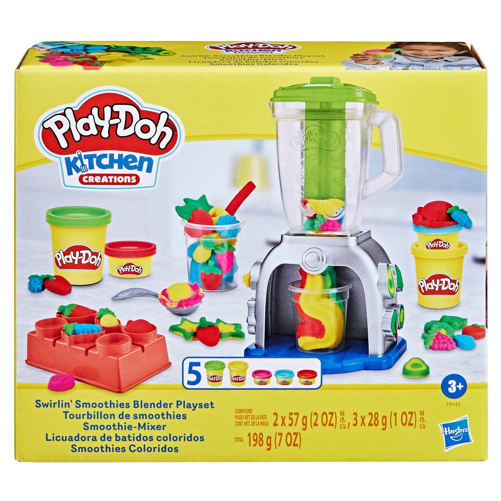 slide 2 of 4, Play-Doh Swirlin' Smoothies Blender Playset, 1 ct