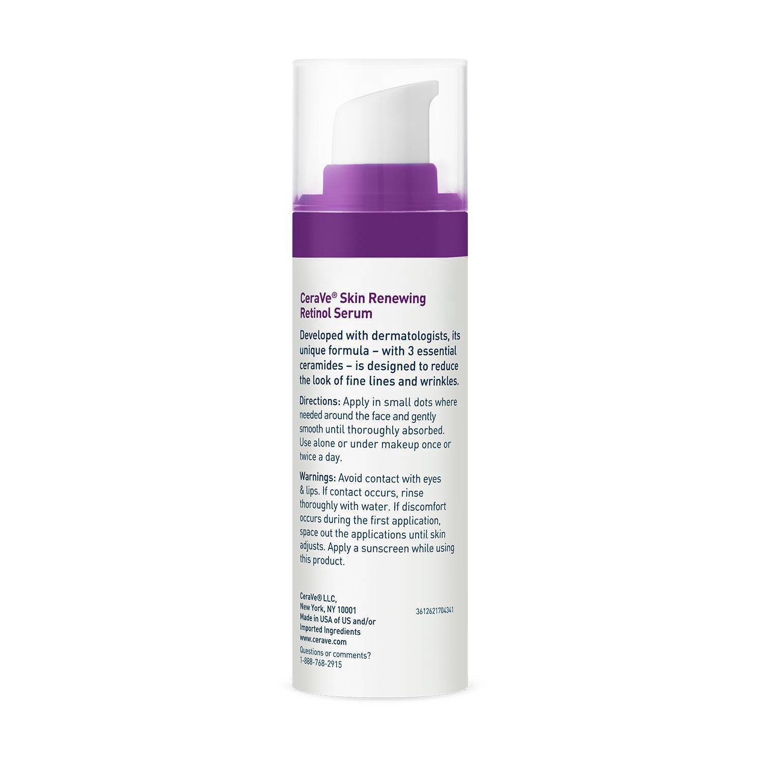 slide 3 of 11, CeraVe Skin Renewing Retinol Serum 1 fl oz, 1 fl oz