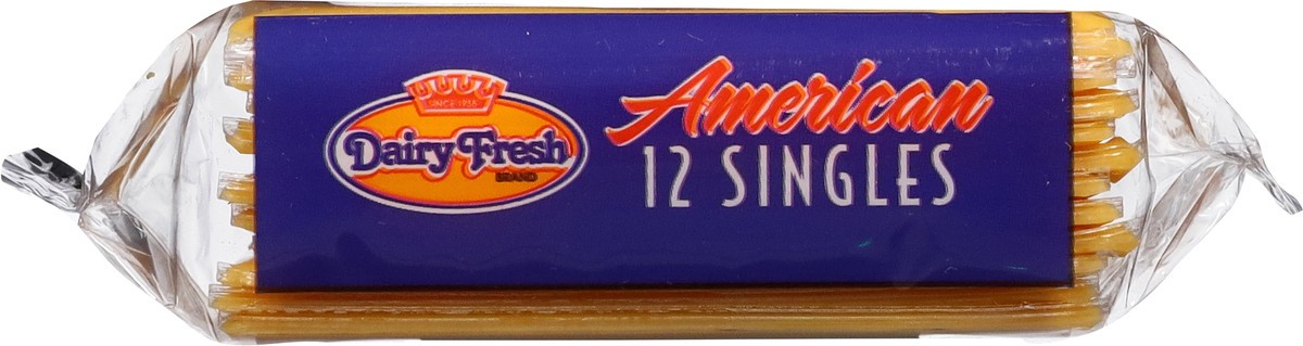 slide 10 of 13, Dairy Fresh American Cheese Product 12 ea, 12 ct