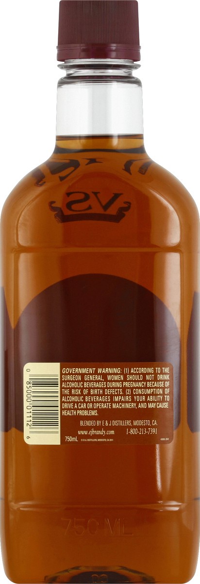slide 3 of 4, E&J Brandy, 750 ml