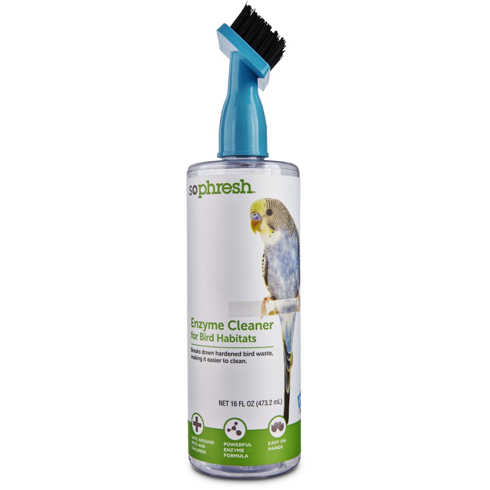 slide 1 of 1, So Phresh Enzyme Cleaner for Bird Habitats, 16 fl oz