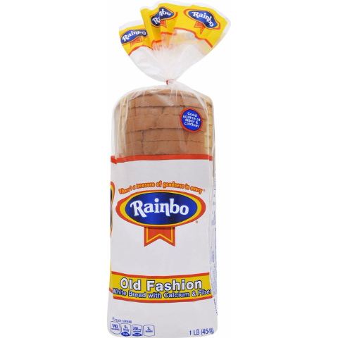 slide 1 of 1, Rainbo Old Fashion White Bread, 16 oz