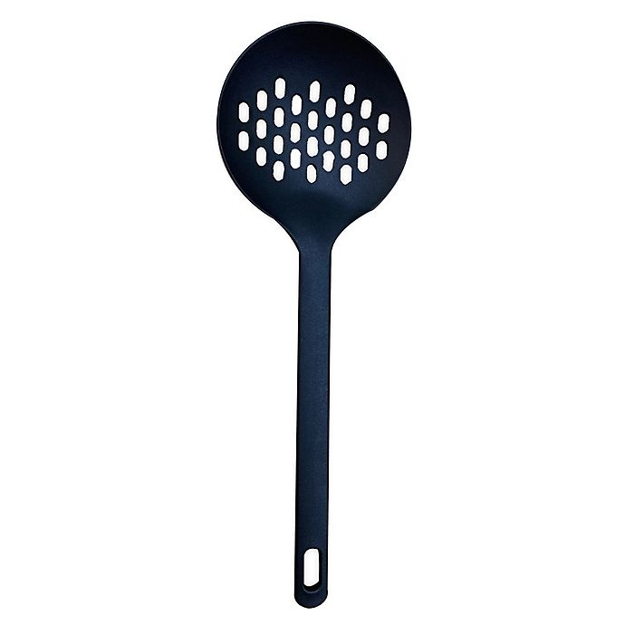 slide 1 of 1, Simply Essential Nylon Strainer - Black, 1 ct