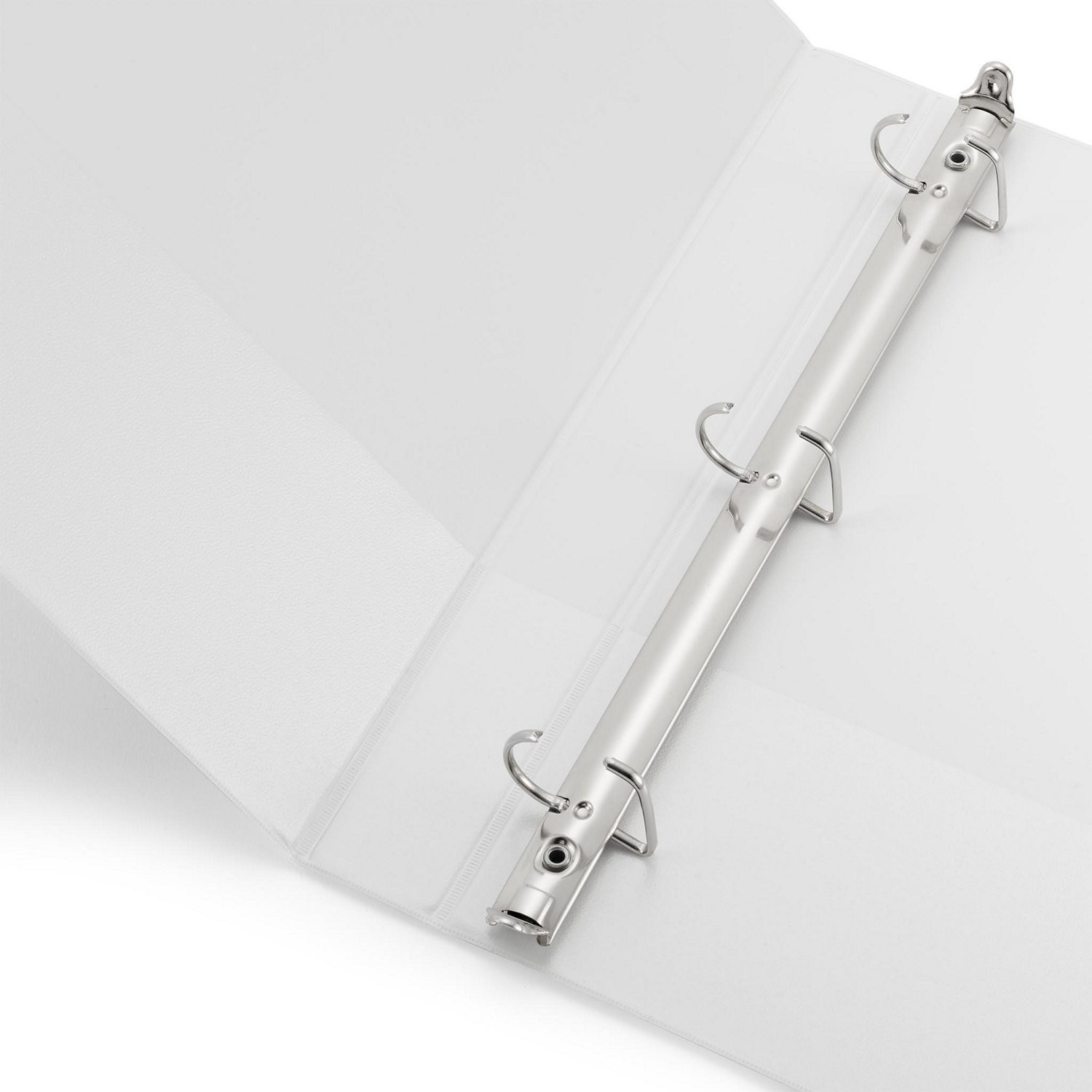 slide 3 of 6, Caliber Durable View 1In Binder, White, 1 ct
