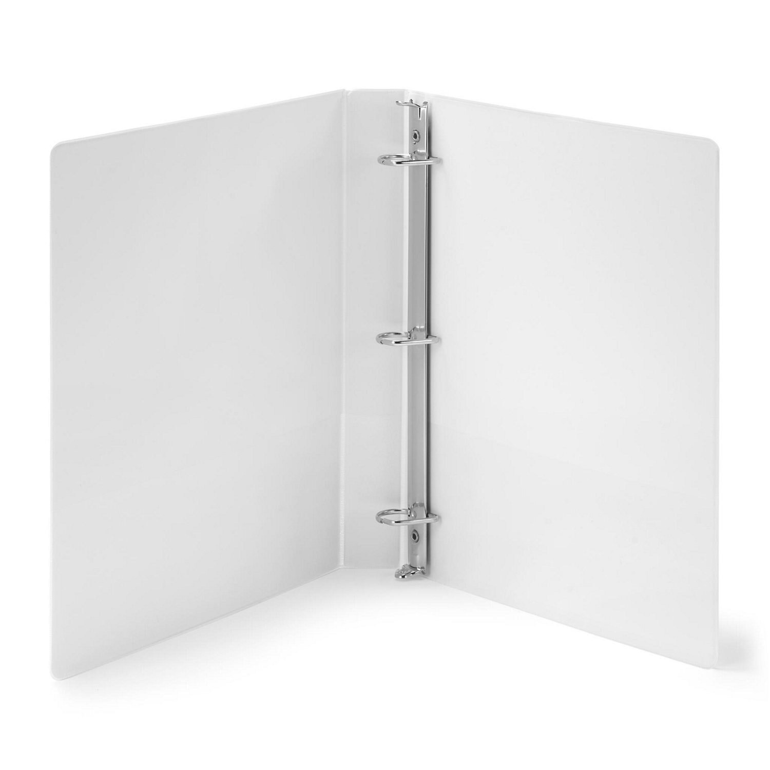slide 5 of 6, Caliber Durable View 1In Binder, White, 1 ct