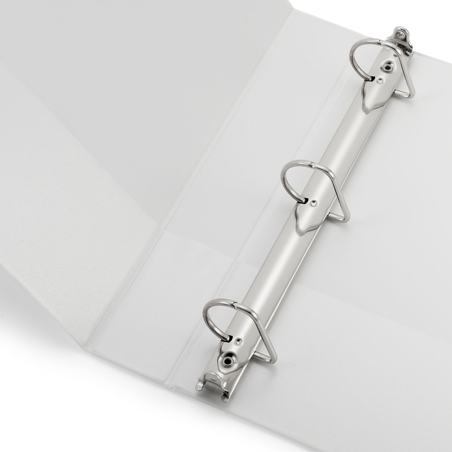 slide 5 of 5, Caliber Durable View 1.5In Binder, White, 1 ct