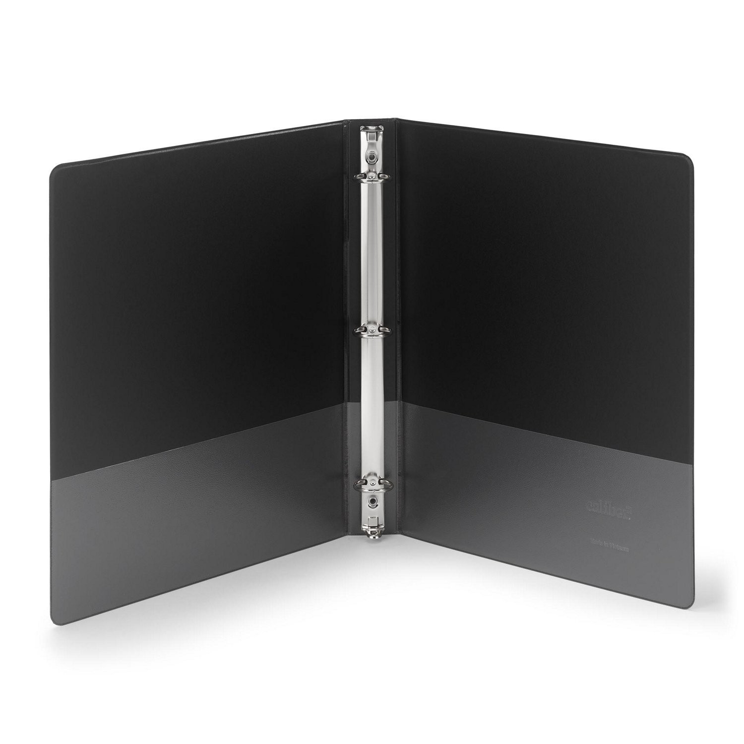 slide 4 of 4, Caliber Reference Round 1 Inch Binder, Black, 1 ct