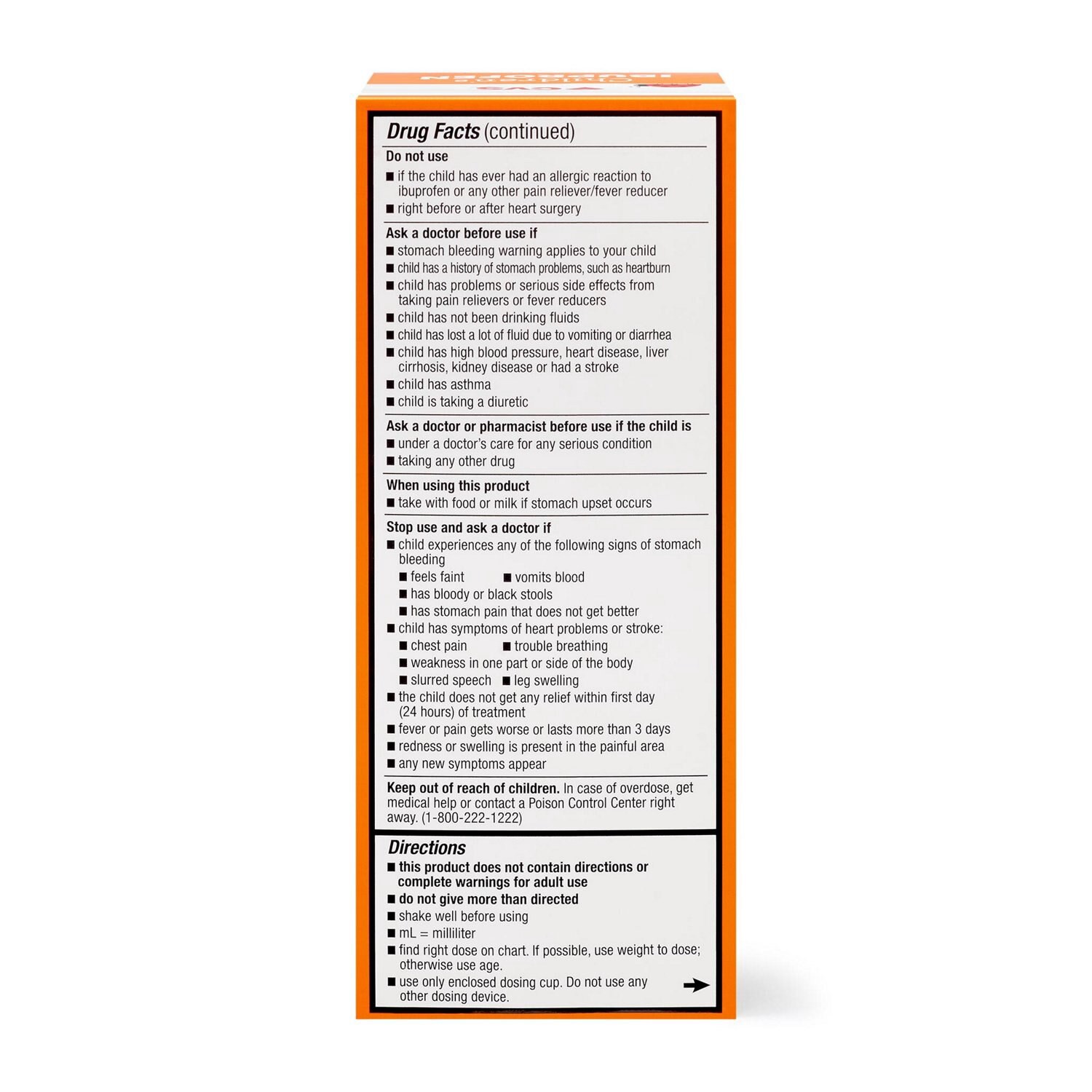 slide 5 of 7, Cvs Health Children's Ibuprofen, Dye Free, Grape, 4 Oz, 4 oz