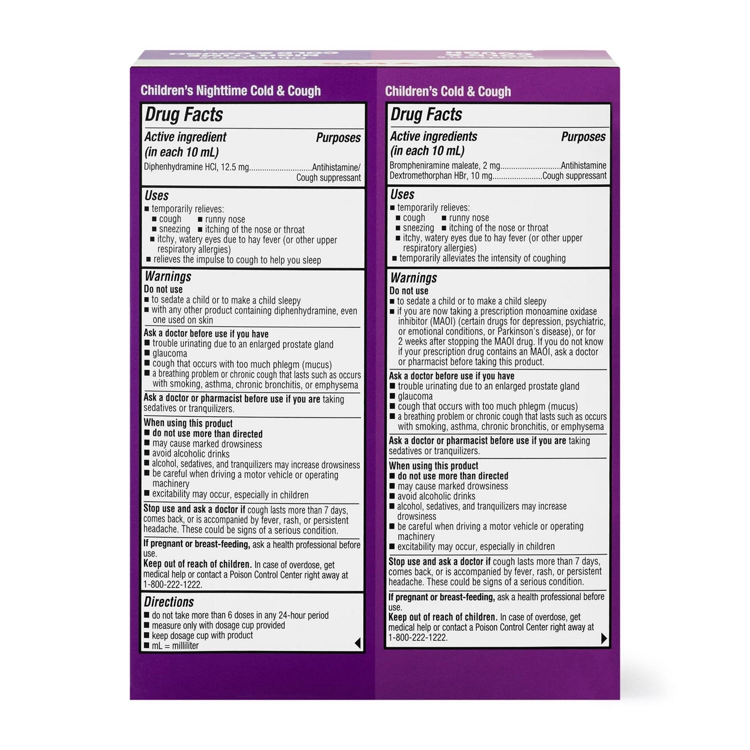 slide 2 of 6, Cvs Health Children's Day + Nighttime Cough & Chest Congestion Dm Liquid Combo Pack, 4 Oz, 4 oz