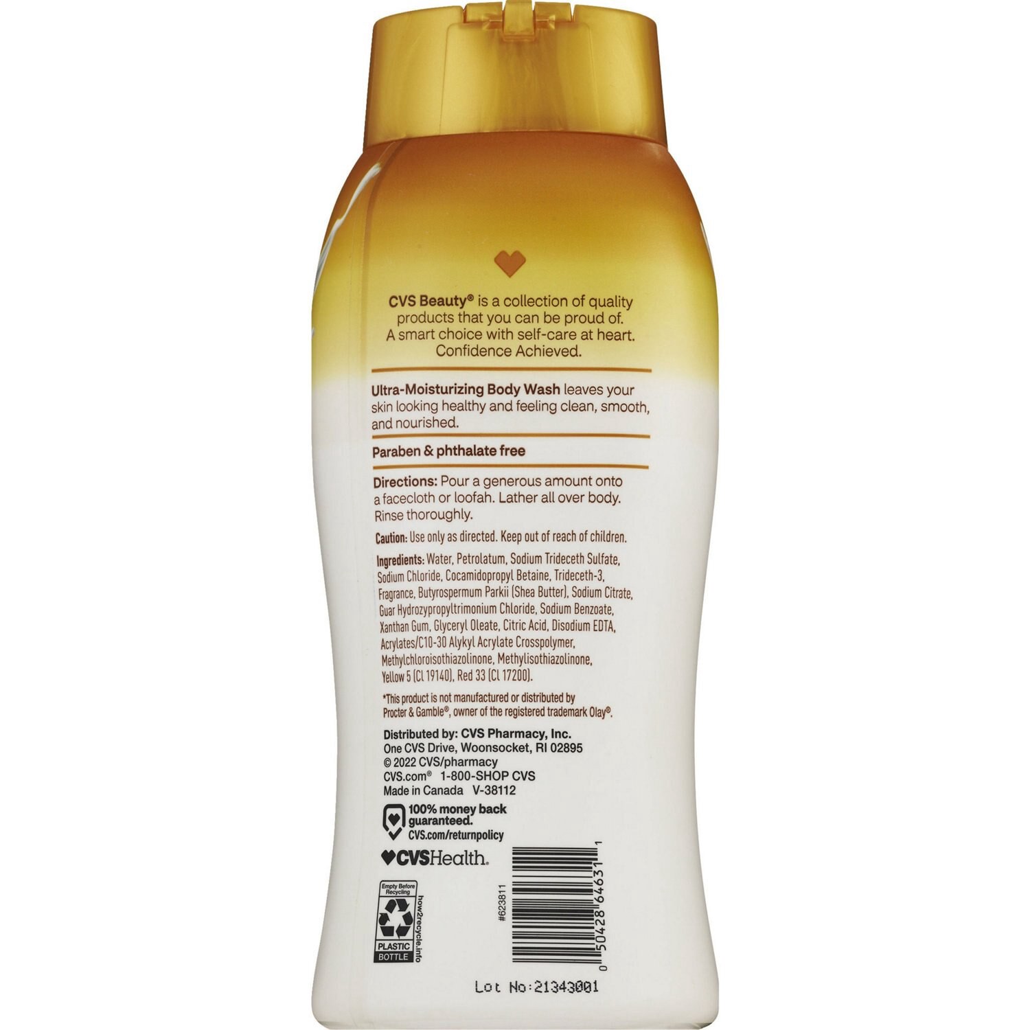 slide 2 of 2, Cvs Health Ultra Moisturizing Body Wash, 24 Oz, 24 oz