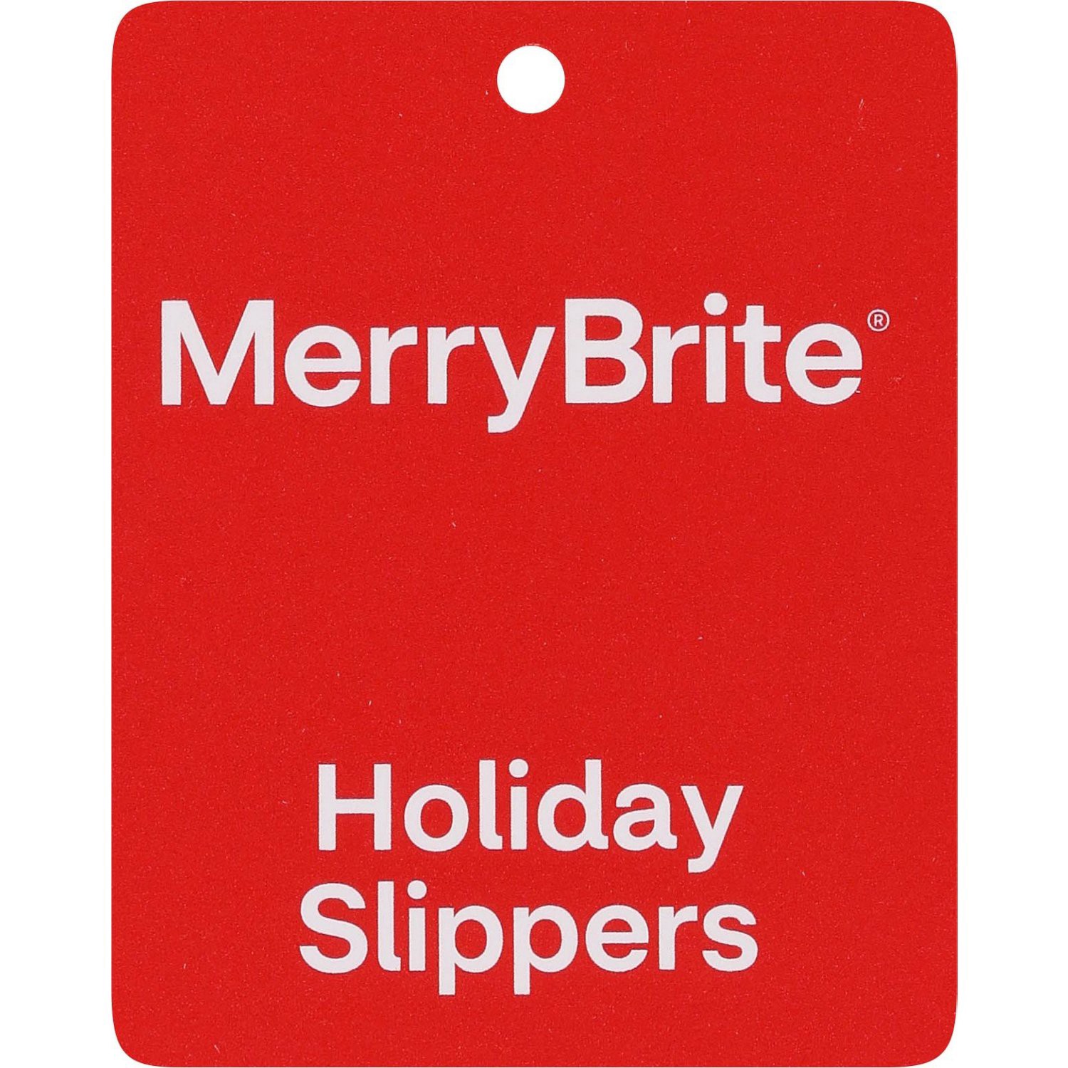 slide 2 of 2, WAYLAND SQUARE Holiday Unisex Slipper, 1 ct