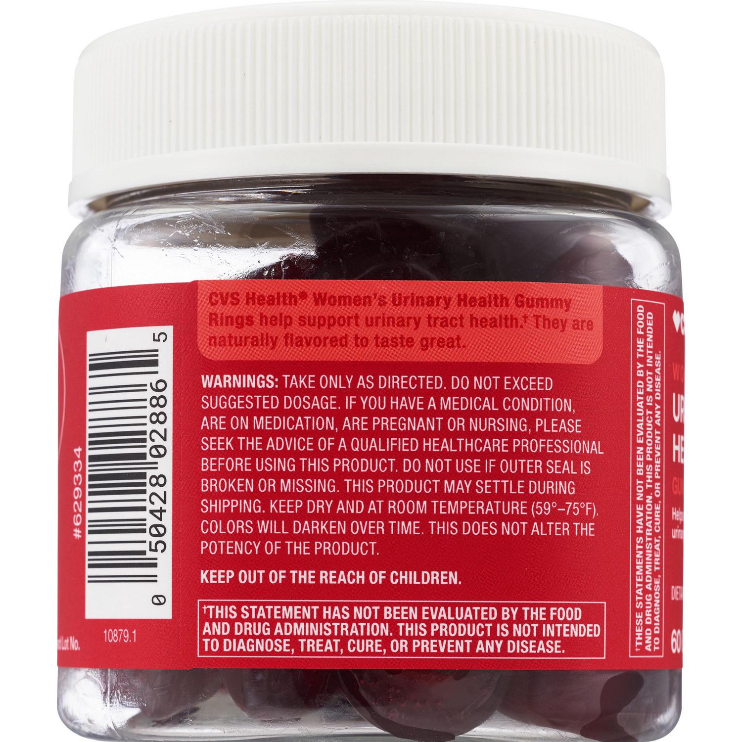 slide 2 of 5, Cvs Health Urinary Tract Health Mini Ring, 60 Ct, 60 ct