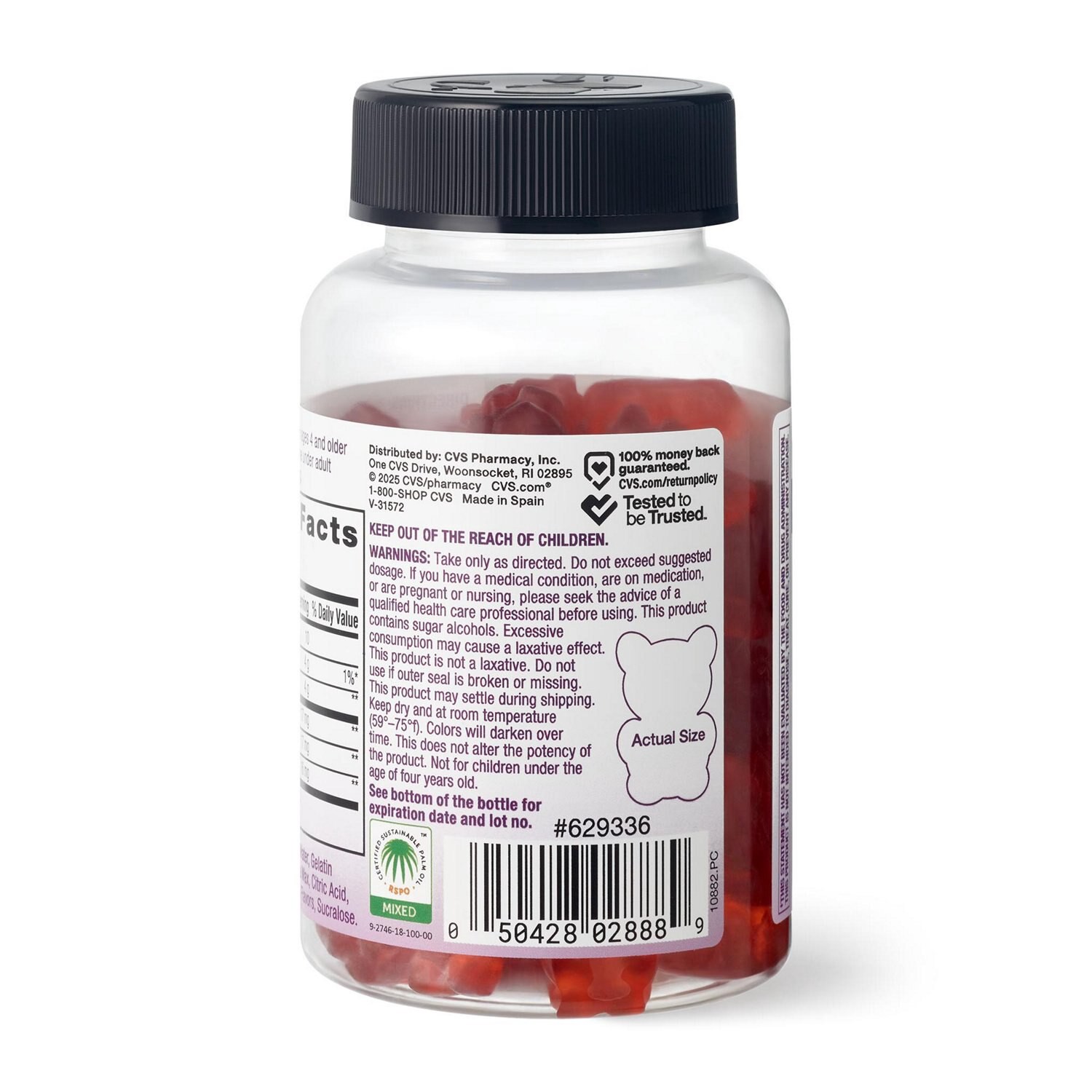 slide 2 of 4, Cvs Health Zero Sugar Nighttime Gummy - Melatonin Free, 60 Ct, 60 ct